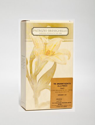 TE' AROMATIZZATO ALLA PESCA (CON PEZZETTI)